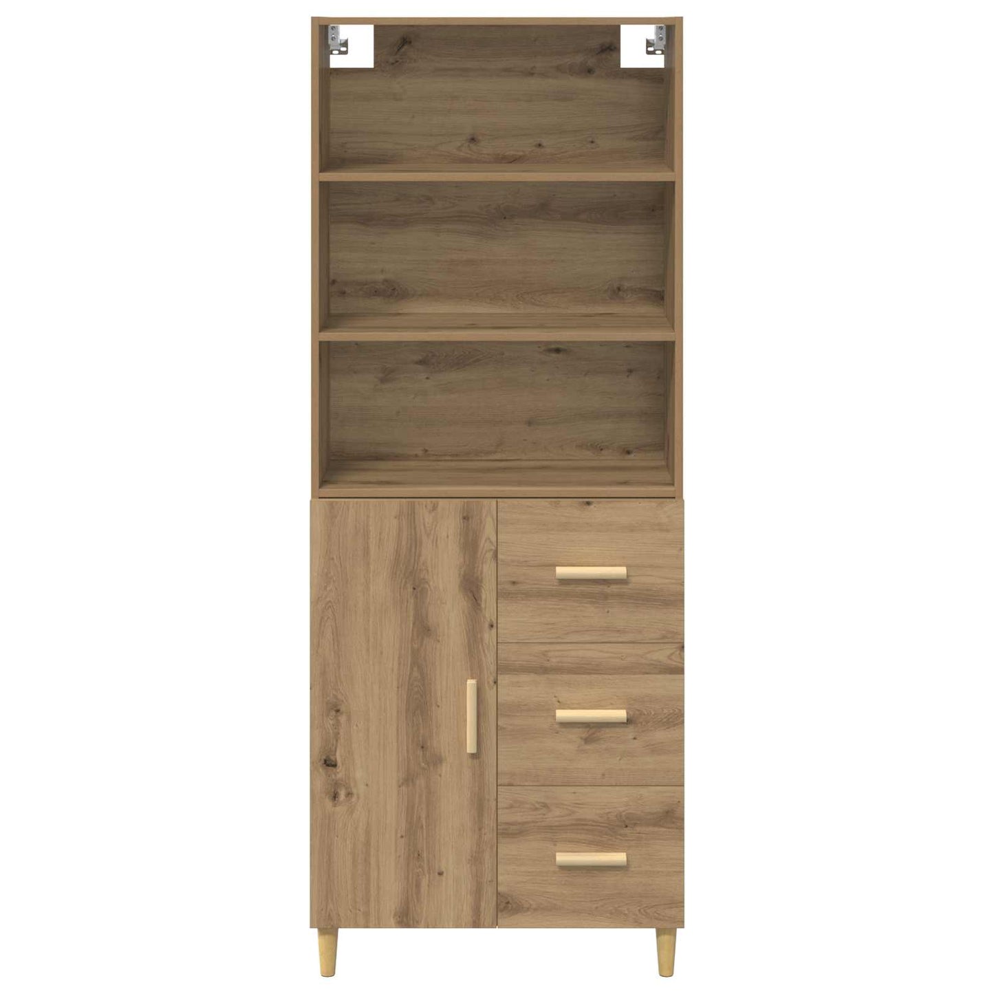 Highboard Artisan Oak 69.5 x 32.5 x 180 cm Engineered Wood