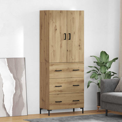 Highboard Artisan Oak 69.5 x 34 x 180 cm Engineered Wood