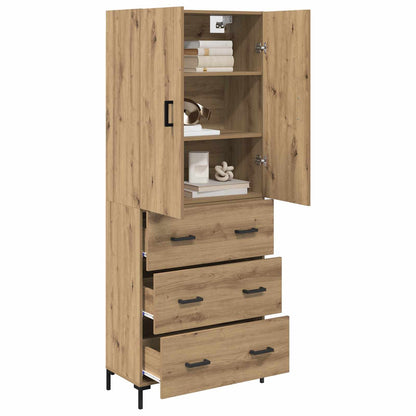 Highboard Artisan Oak 69.5 x 34 x 180 cm Engineered Wood