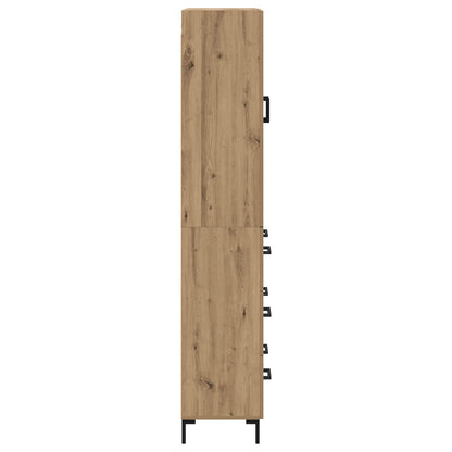 Highboard Artisan Oak 69.5 x 34 x 180 cm Engineered Wood