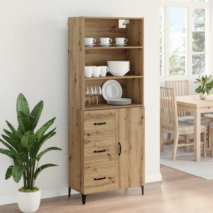 Highboard Artisan Oak 69.5 x 34 x 180 cm Engineered Wood