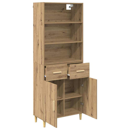 Highboard Artisan Oak 69.5 x 34 x 180 cm Engineered Wood
