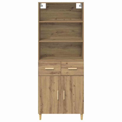 Highboard Artisan Oak 69.5 x 34 x 180 cm Engineered Wood