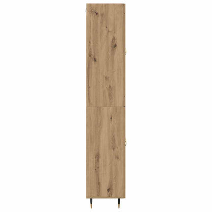 Highboard 2 pcs Artisan Oak Engineered Wood
