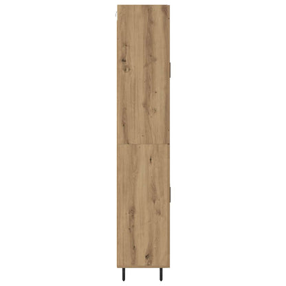 Highboard 2 pcs Artisan Oak 69.5 x 34 x 180 cm Engineered Wood
