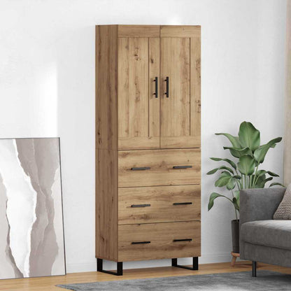 Highboard Artisan Oak 69.5 x 34 x 180 cm Engineered Wood