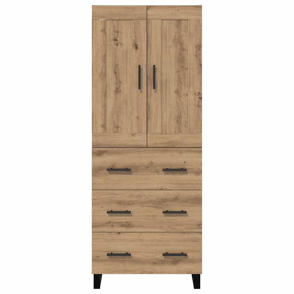Highboard Artisan Oak 69.5 x 34 x 180 cm Engineered Wood