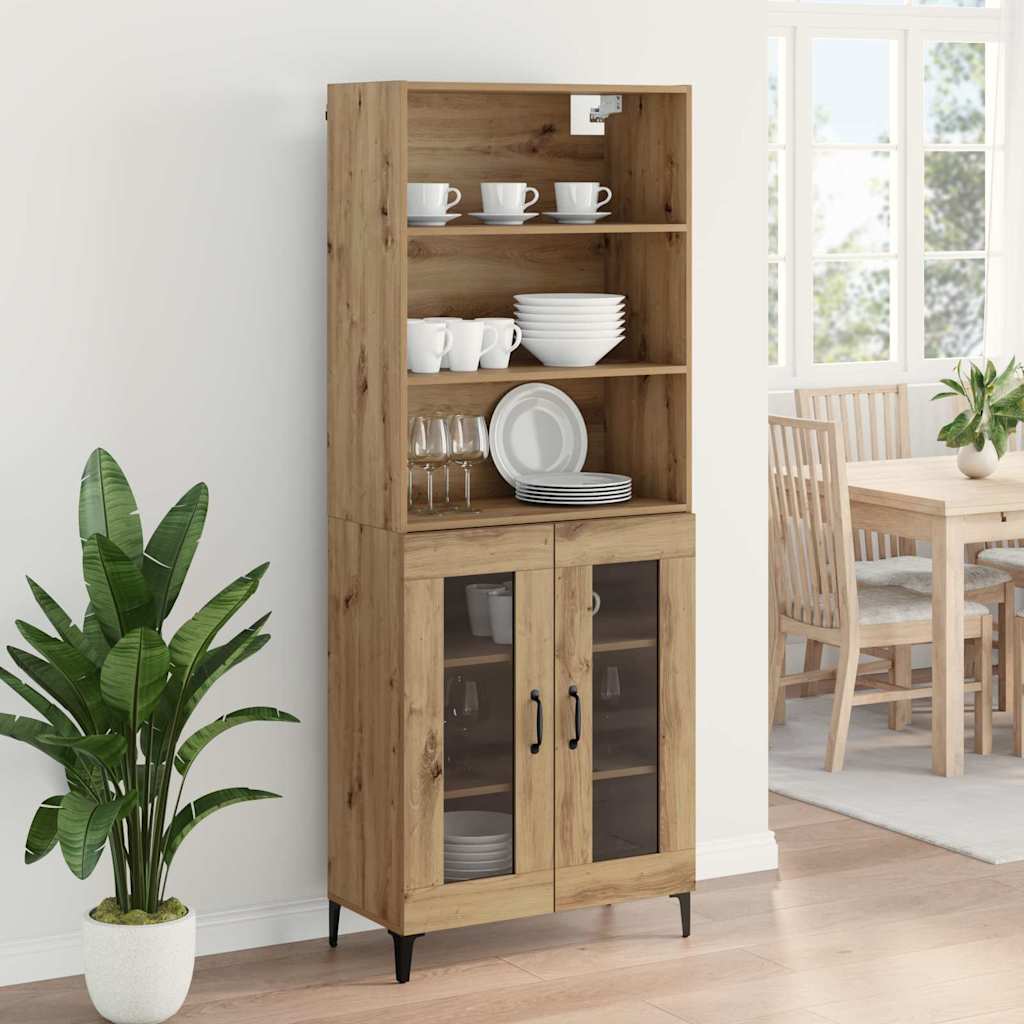 Highboard Artisan Oak 69.5 x 34 x 180 cm Engineered Wood