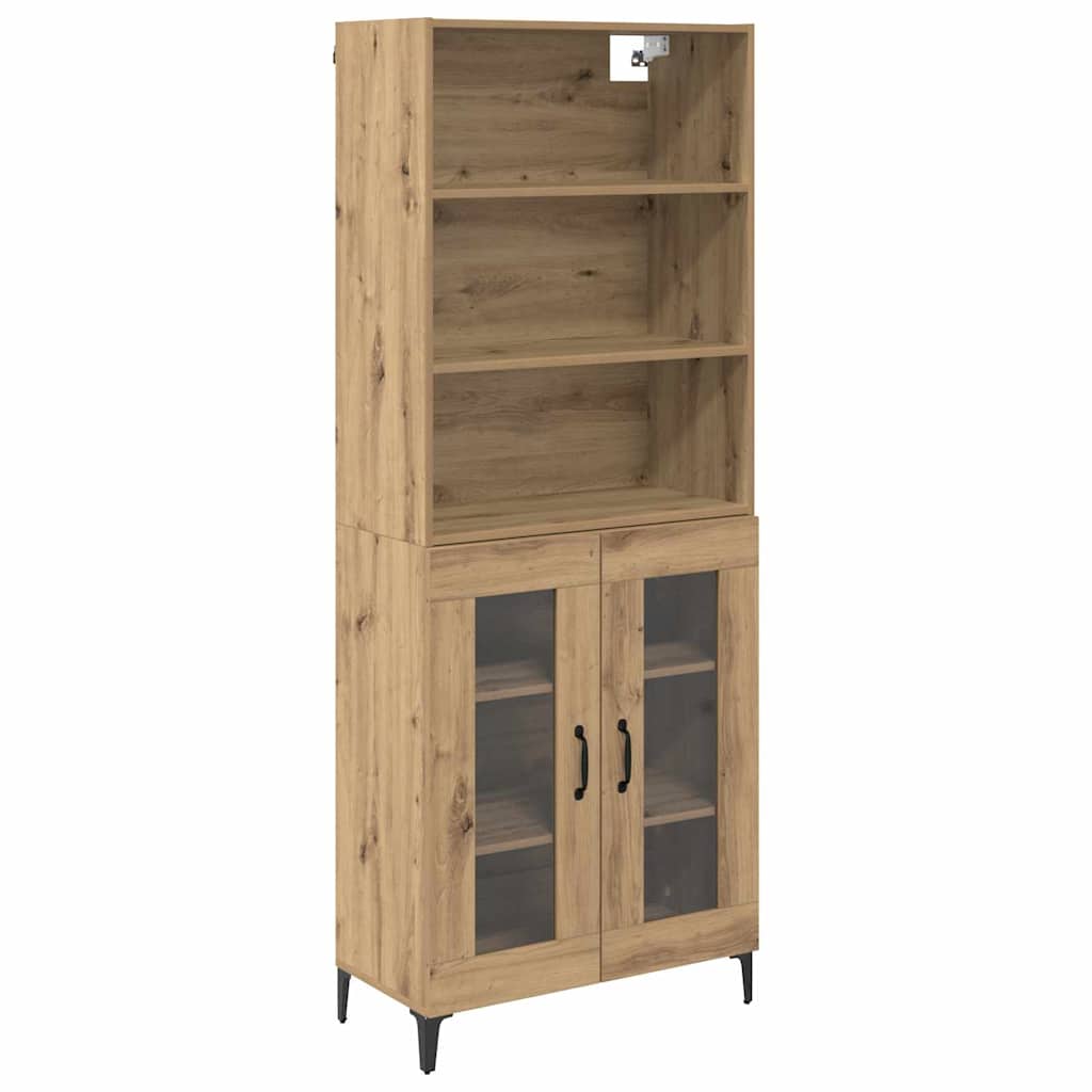 Highboard Artisan Oak 69.5 x 34 x 180 cm Engineered Wood