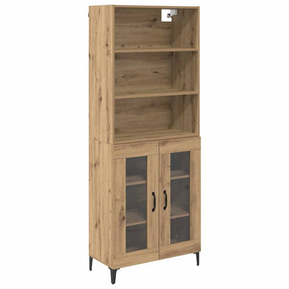 Highboard Artisan Oak 69.5 x 34 x 180 cm Engineered Wood