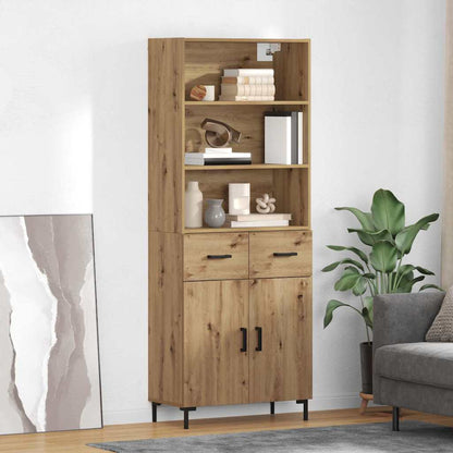 Highboard Artisan Oak 69.5 x 34 x 180 cm Engineered Wood