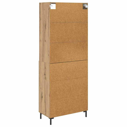 Highboard Artisan Oak 69.5 x 34 x 180 cm Engineered Wood