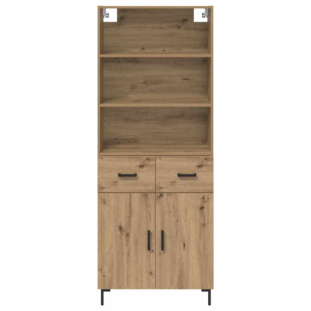 Highboard Artisan Oak 69.5 x 34 x 180 cm Engineered Wood