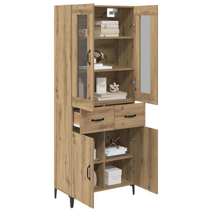 Highboard Artisan Oak 69.5 x 34 x 180 cm Engineered Wood