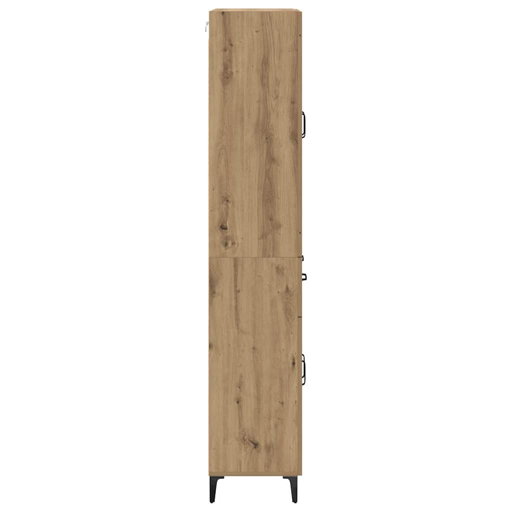 Highboard Artisan Oak 69.5 x 34 x 180 cm Engineered Wood