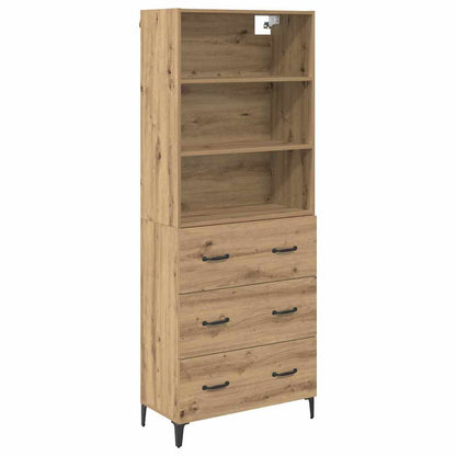 Highboard Artisan Oak 69.5 x 34 x 180 cm Engineered Wood