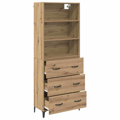 Highboard Artisan Oak 69.5 x 34 x 180 cm Engineered Wood