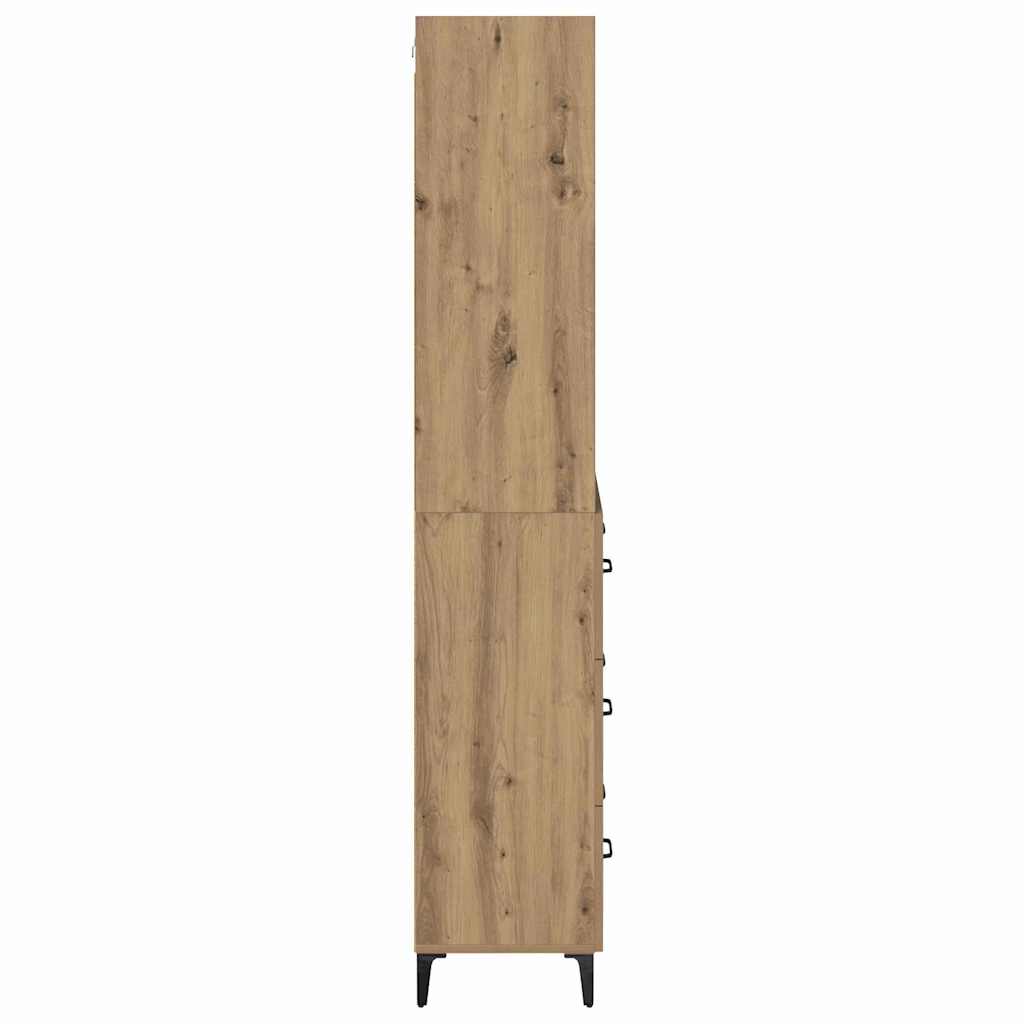 Highboard Artisan Oak 69.5 x 34 x 180 cm Engineered Wood