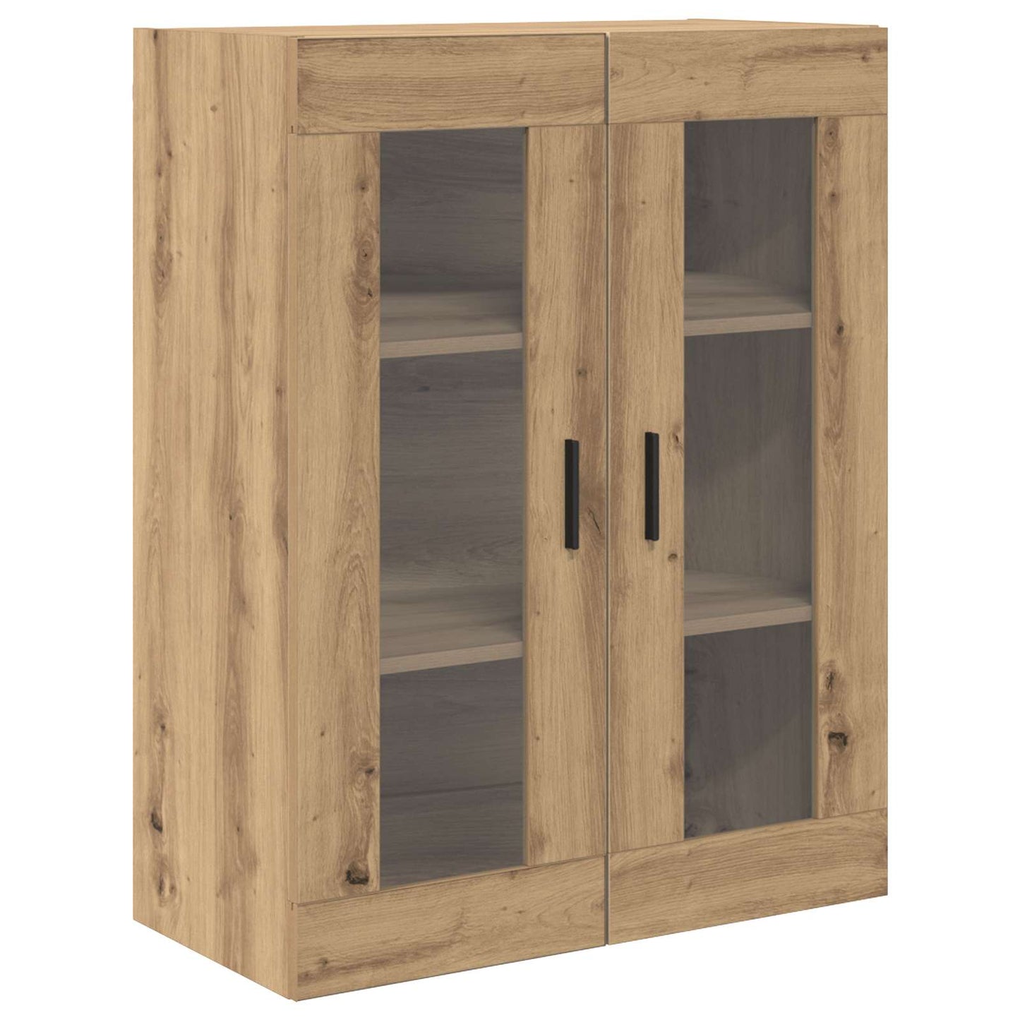 Highboard with Drawer 2 pcs Artisan Oak Engineered Wood