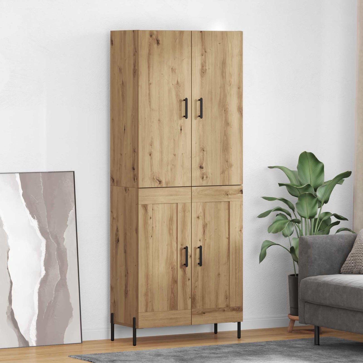 Highboard Artisan Oak 69.5 x 34 x 180 cm Engineered Wood