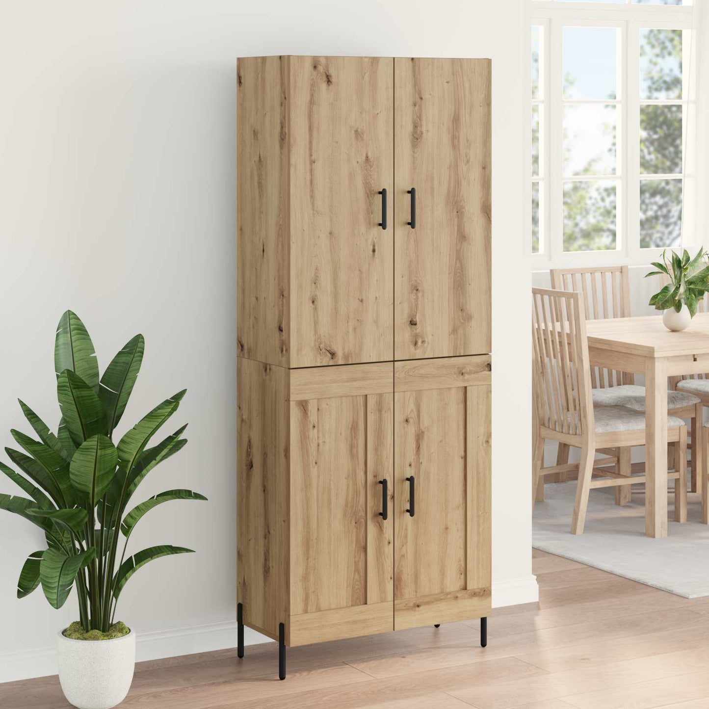 Highboard Artisan Oak 69.5 x 34 x 180 cm Engineered Wood