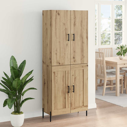 Highboard Artisan Oak 69.5 x 34 x 180 cm Engineered Wood