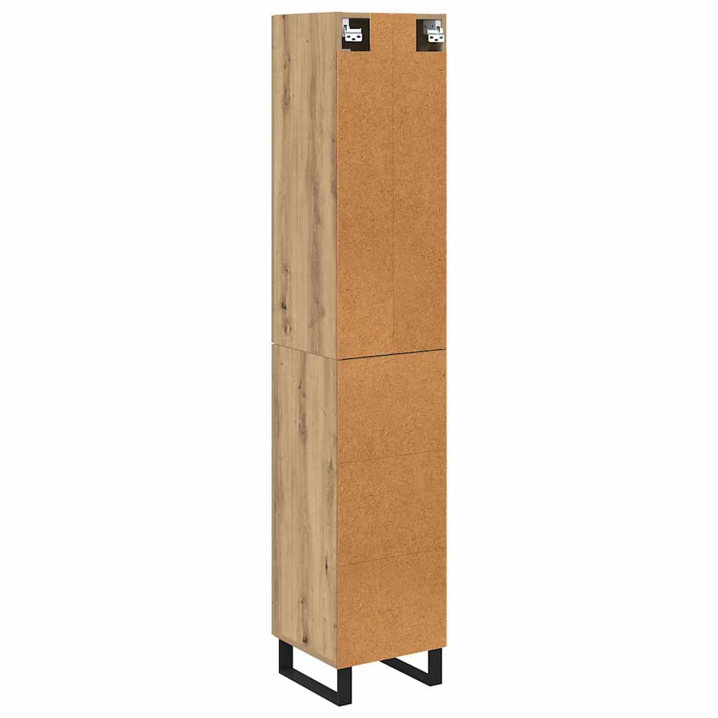 Highboard Artisan Oak 34.5 x 34 x 180 cm Engineered Wood