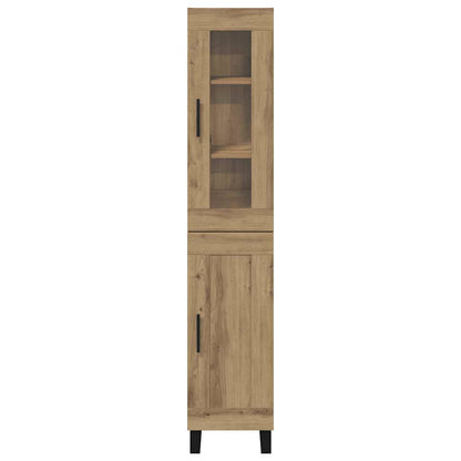 Highboard Artisan Oak 34.5 x 34 x 180 cm Engineered Wood