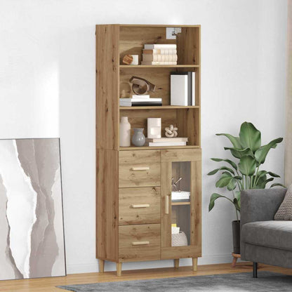 Highboard Artisan Oak 69.5 x 34 x 180 cm Engineered Wood