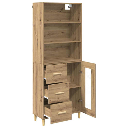 Highboard Artisan Oak 69.5 x 34 x 180 cm Engineered Wood