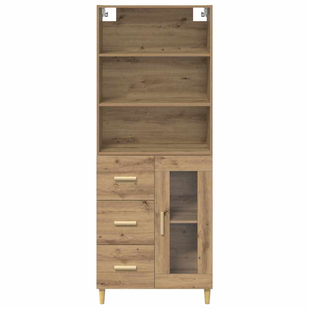 Highboard Artisan Oak 69.5 x 34 x 180 cm Engineered Wood