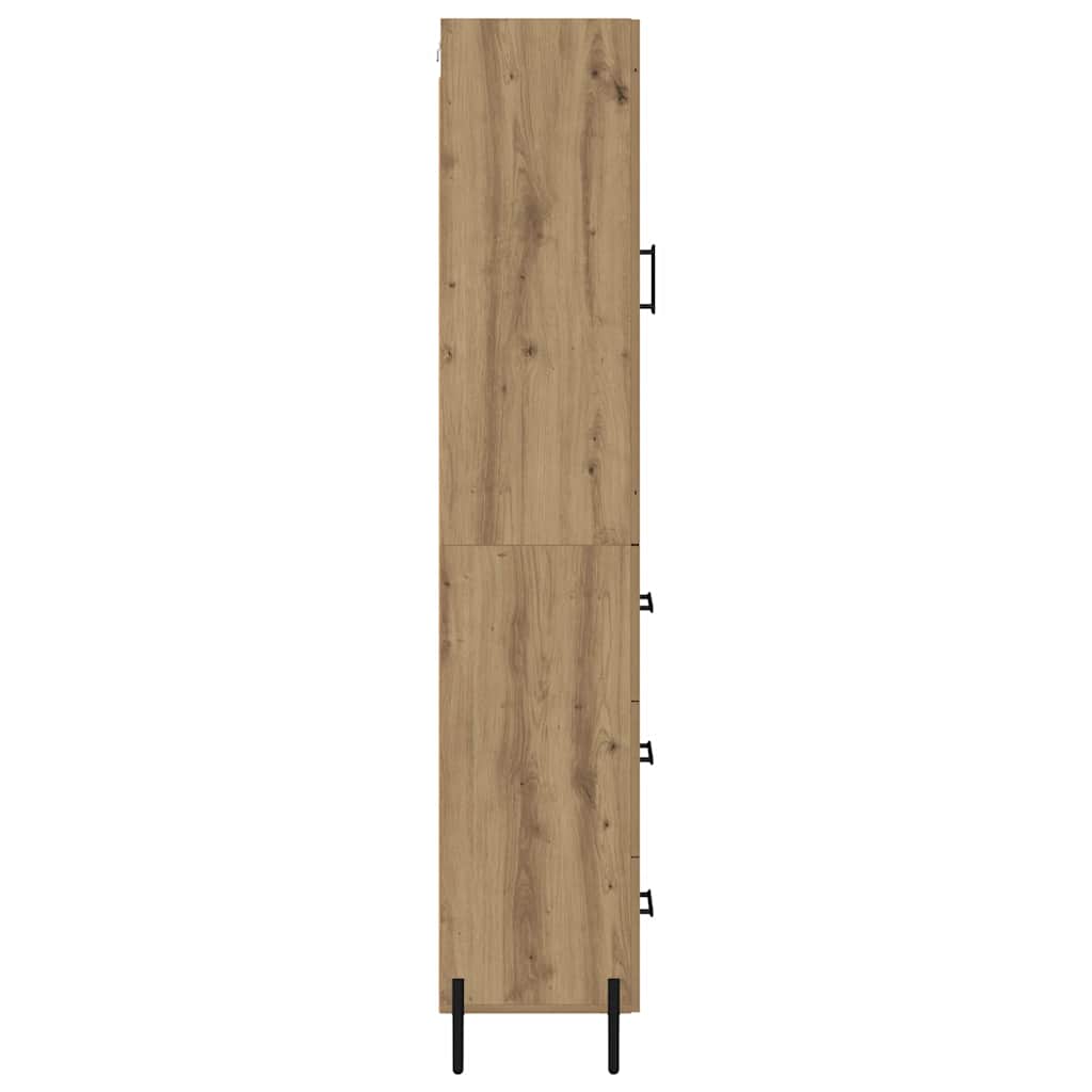 Highboard Artisan Oak 34.5 x 34 x 180 cm Engineered Wood