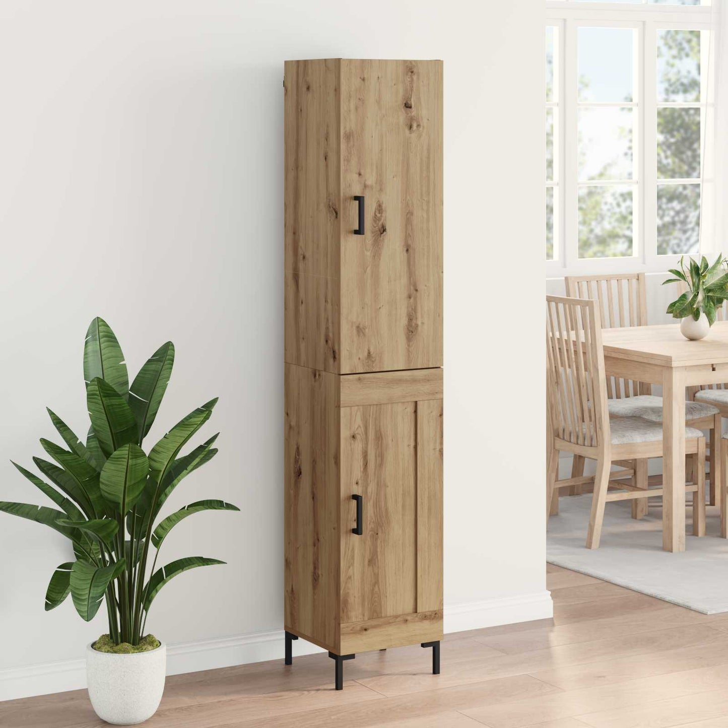 Highboard Artisan Oak 69.5 x 34 x 180 cm Engineered Wood