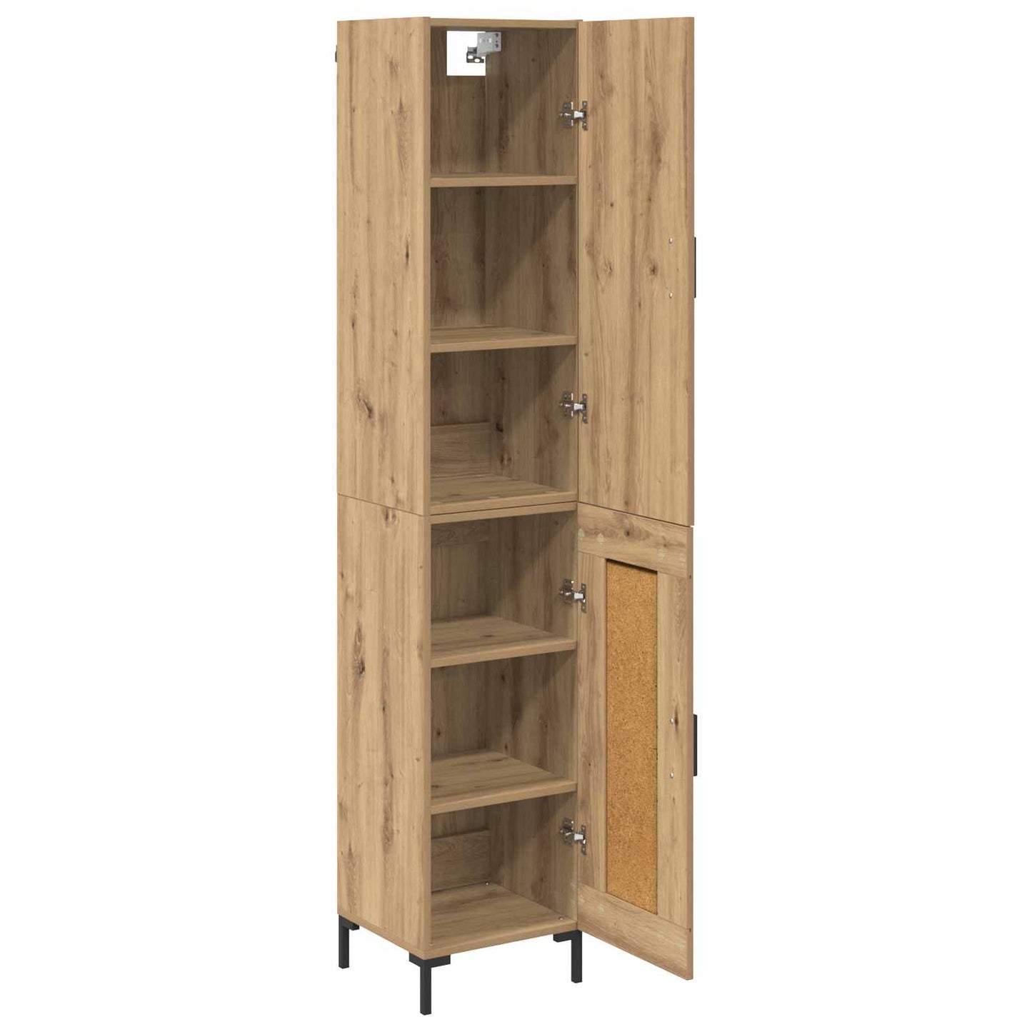 Highboard Artisan Oak 69.5 x 34 x 180 cm Engineered Wood