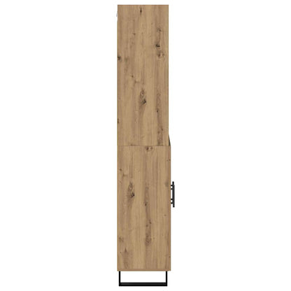 Highboard 2 pcs Artisan Oak Engineered Wood