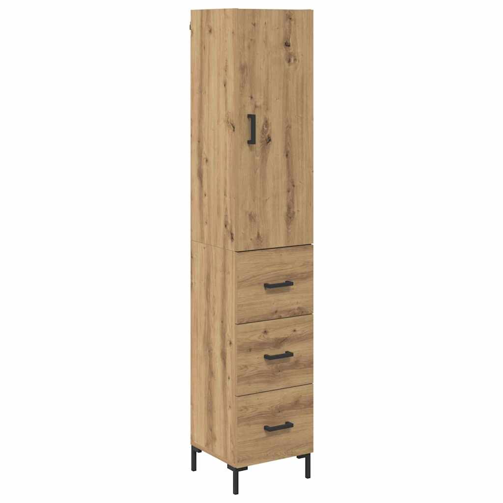 Highboard Artisan Oak 69.5 x 34 x 180 cm Engineered Wood