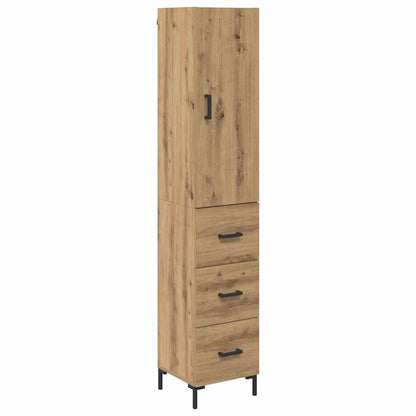 Highboard Artisan Oak 69.5 x 34 x 180 cm Engineered Wood