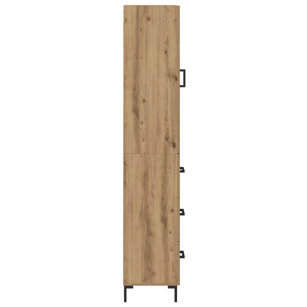Highboard Artisan Oak 69.5 x 34 x 180 cm Engineered Wood