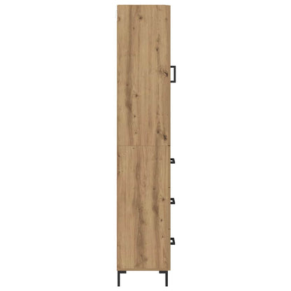 Highboard Artisan Oak 69.5 x 34 x 180 cm Engineered Wood