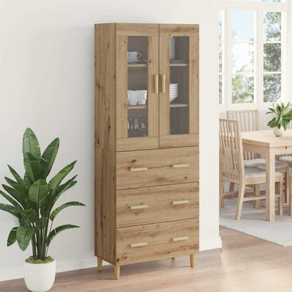 Highboard with Drawer Artisan Oak 69.5 x 34 x 180 cm