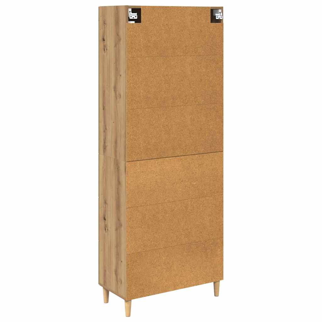 Highboard with Drawer Artisan Oak 69.5 x 34 x 180 cm