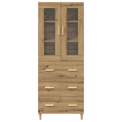 Highboard with Drawer Artisan Oak 69.5 x 34 x 180 cm