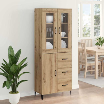 Highboard Artisan Oak 69.5 x 34 x 180 cm Engineered Wood