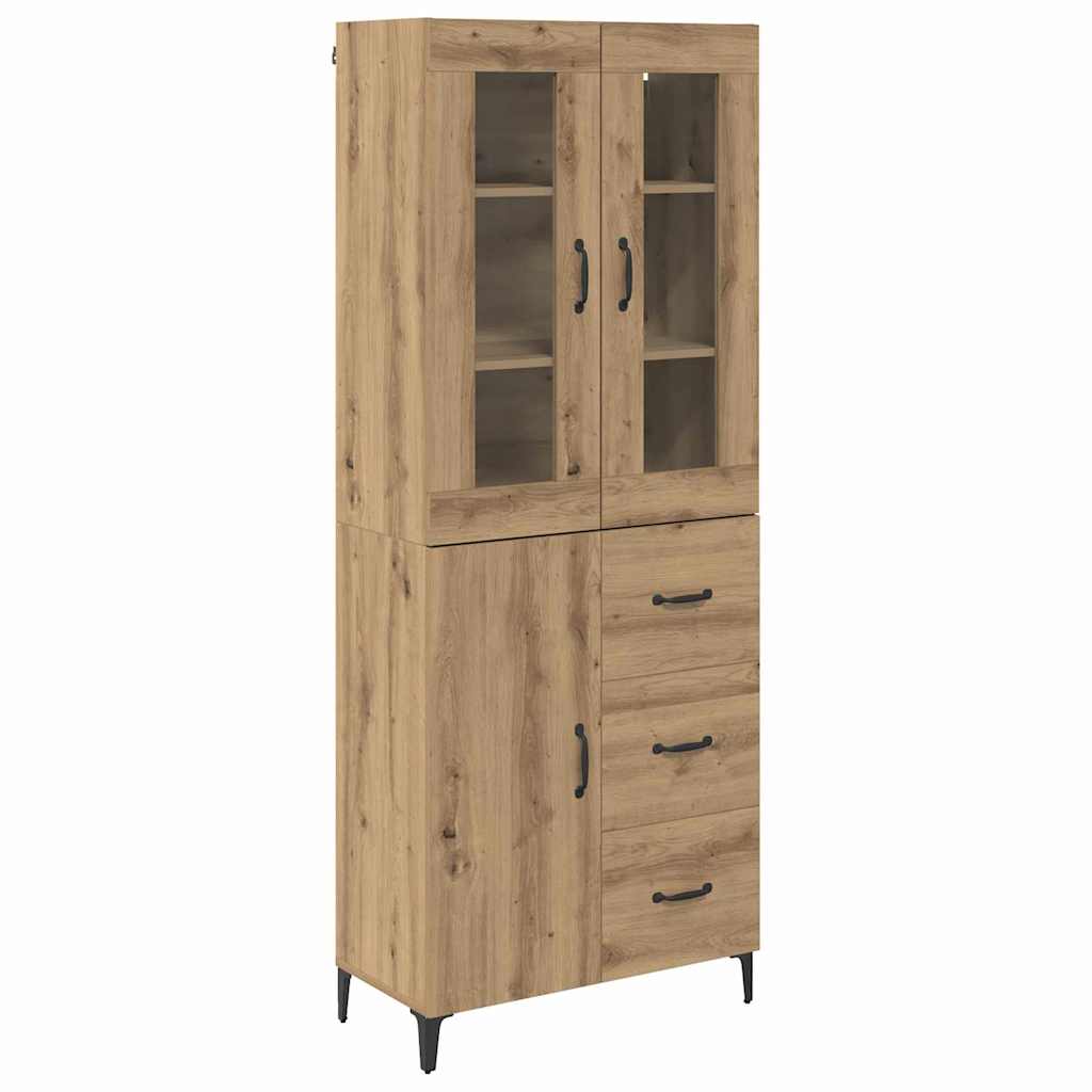 Highboard Artisan Oak 69.5 x 34 x 180 cm Engineered Wood