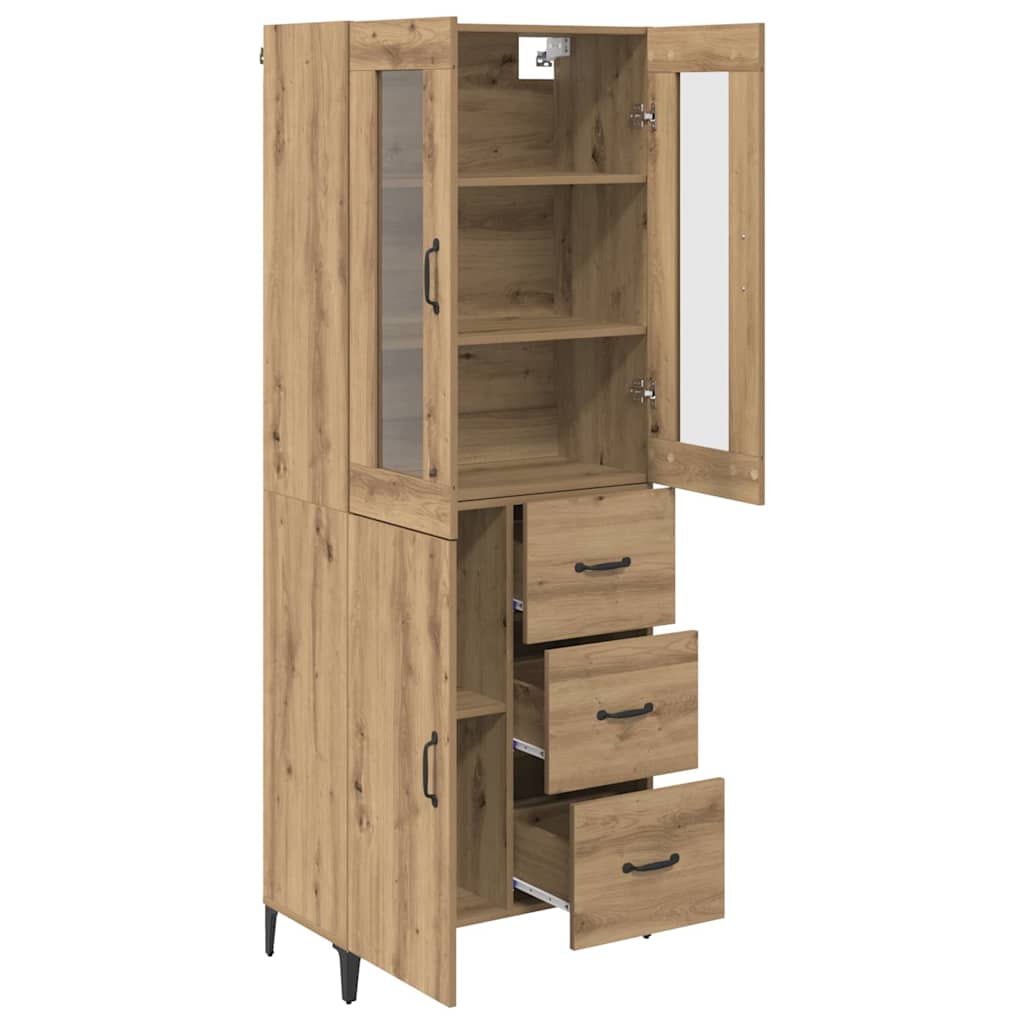 Highboard Artisan Oak 69.5 x 34 x 180 cm Engineered Wood