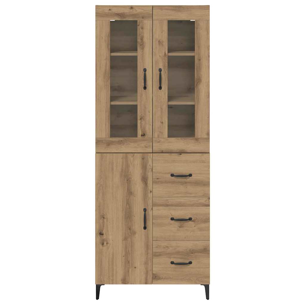 Highboard Artisan Oak 69.5 x 34 x 180 cm Engineered Wood