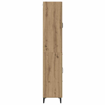 Highboard Artisan Oak 69.5 x 34 x 180 cm Engineered Wood
