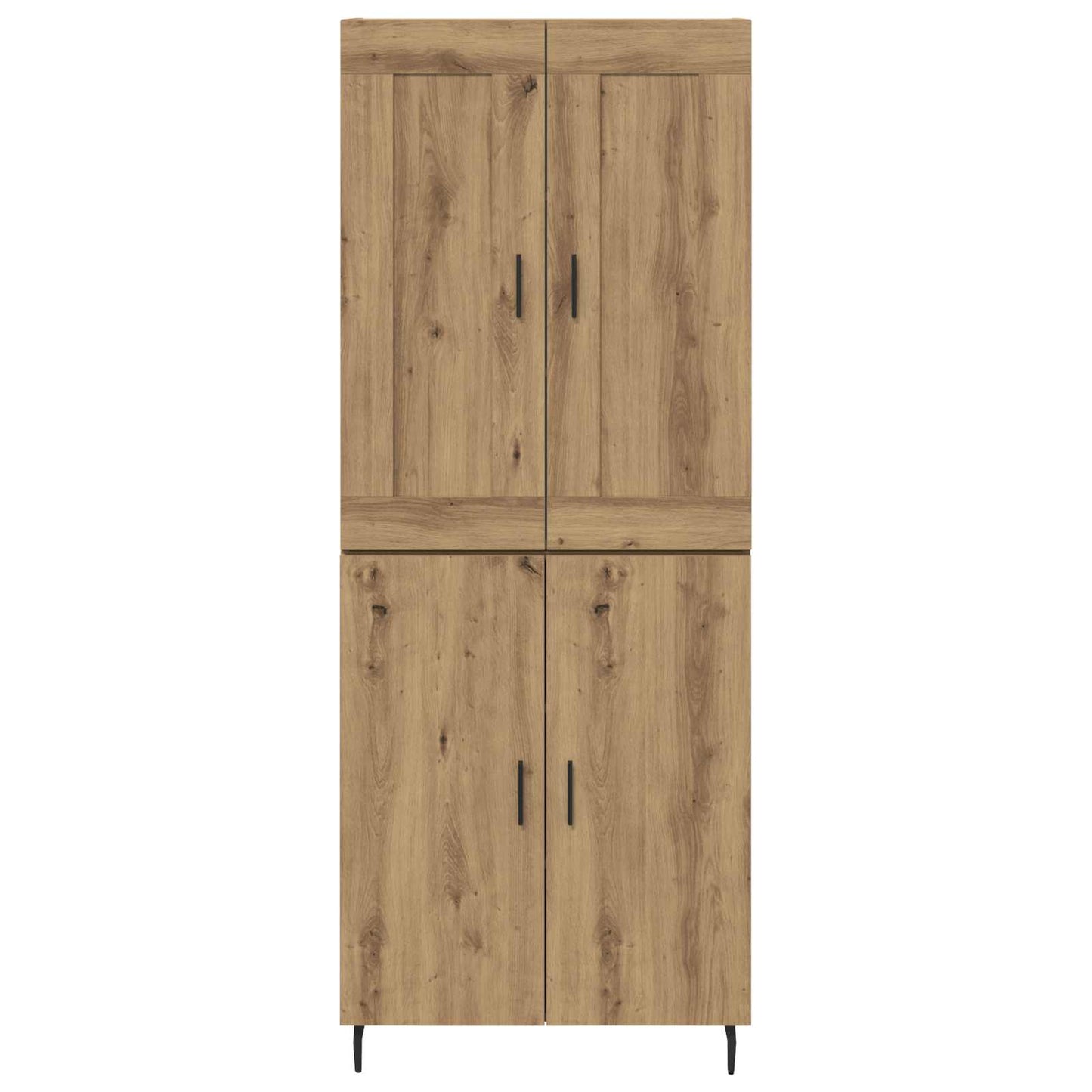 Highboard 2 pcs Artisan Oak 69.5 x 34 x 180 cm Engineered Wood