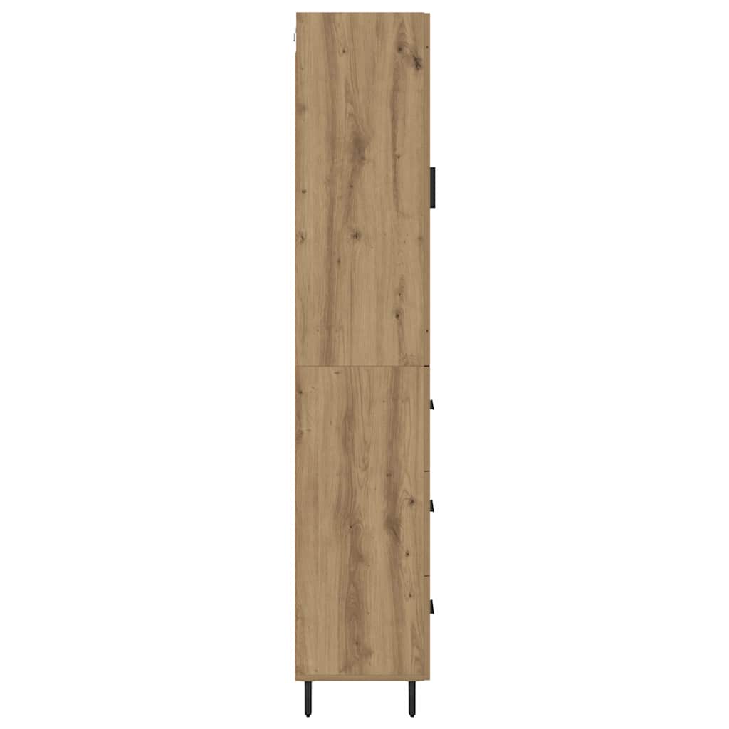 Highboard Artisan Oak 34.5 x 34 x 180 cm Engineered Wood