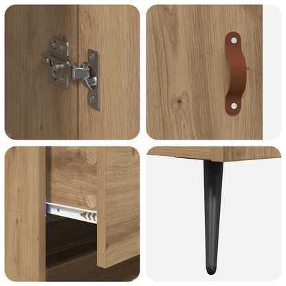 Highboard Artisan Oak 69.5 x 34 x 180 cm Engineered Wood